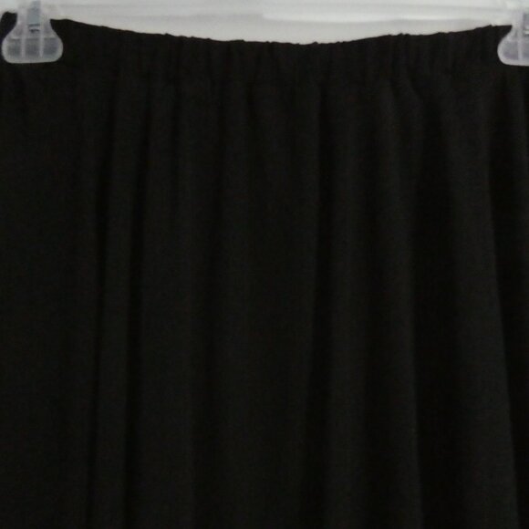 DEX | medium | Black Asymmetrical Skirt Ruffled Bottom | Stretch Waistband | NWT - Picture 9 of 16